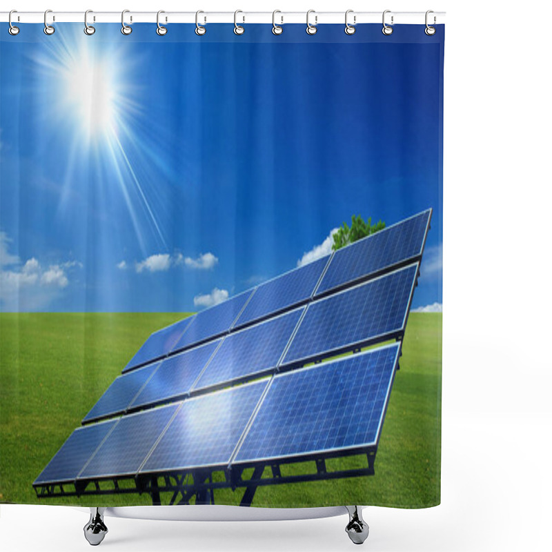 Personality  Solar Cell Panels  Shower Curtains