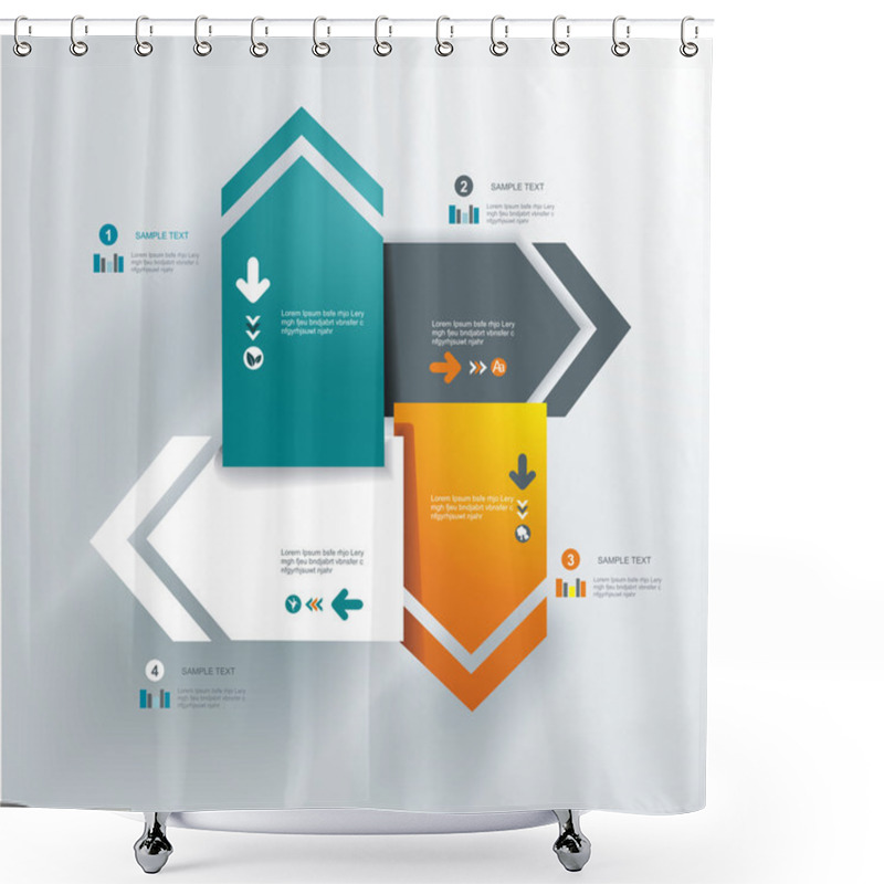 Personality  Abstract Distortion From Rhomb Shape Background Shower Curtains