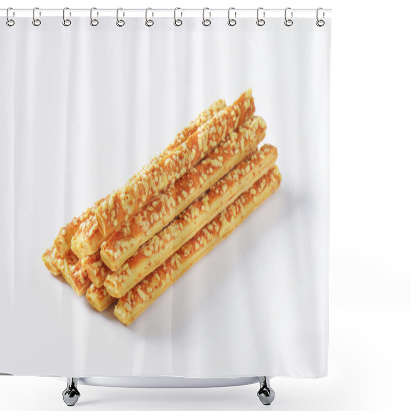 Personality  Cheese Sticks Shower Curtains