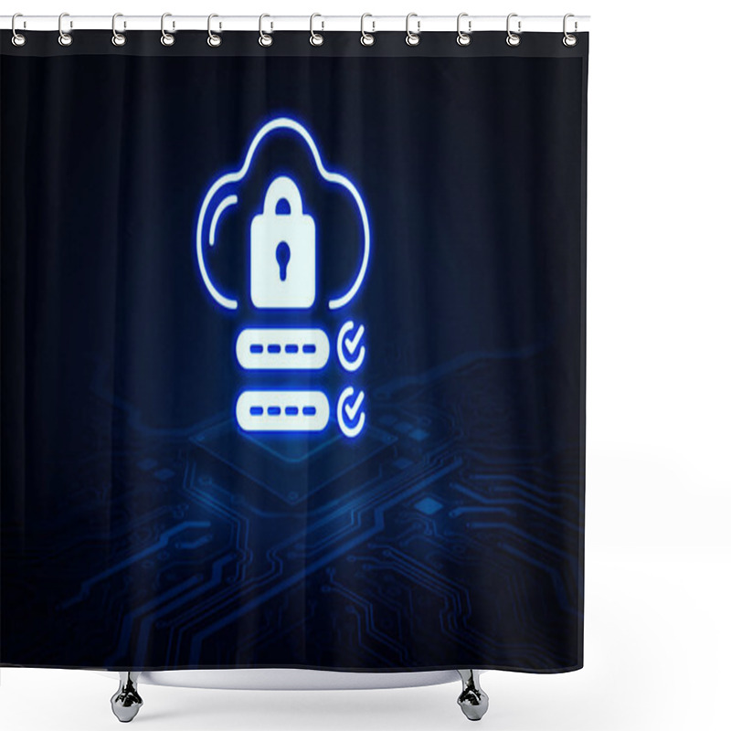 Personality  Two-Factor Authentication A Must-Have For Cloud Applications Shower Curtains