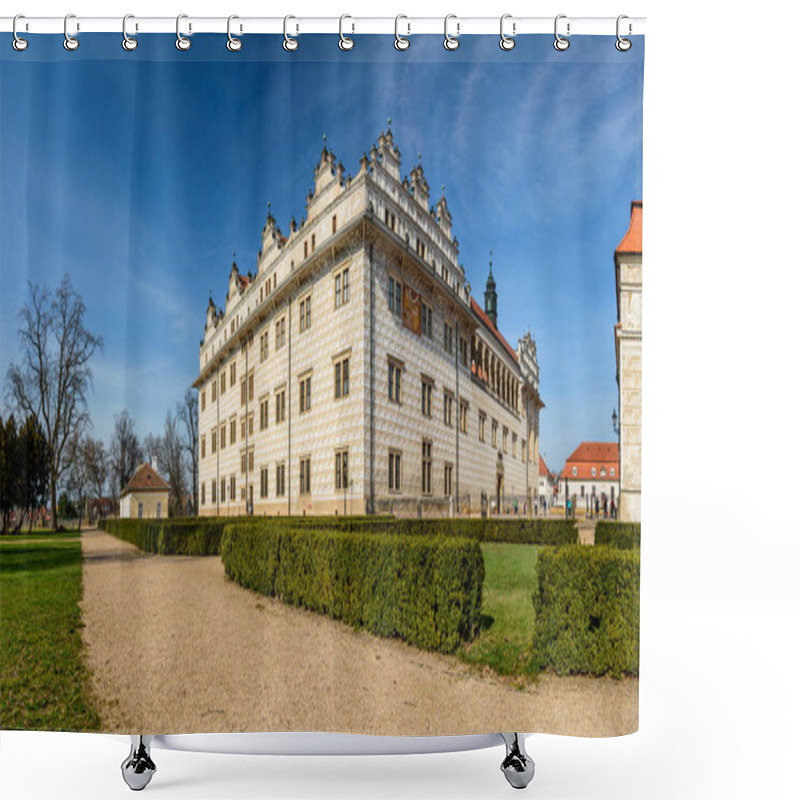 Personality  Litomysl Castle, A Monument From The UNESCO List, Perfectly Preserved. Shower Curtains