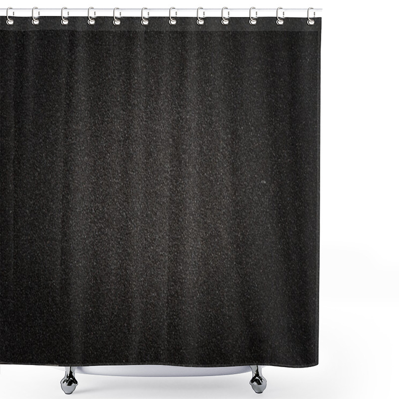 Personality  Black Asphalt Texture Shower Curtains