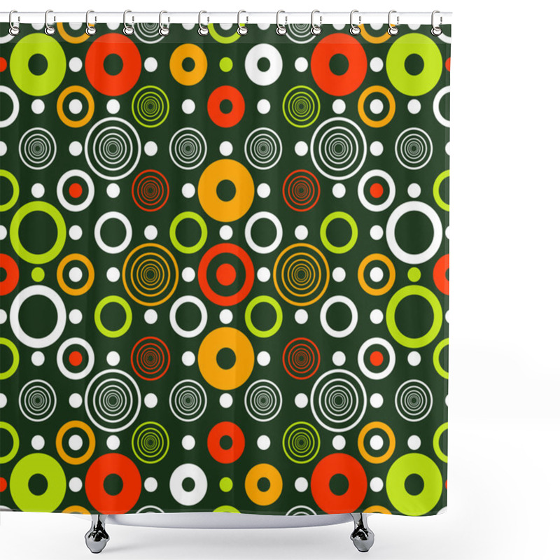 Personality  Abstract Seamless Background Shower Curtains