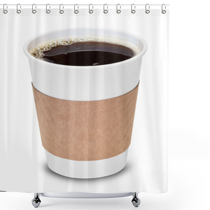 Personality  Cup Of Coffee Shower Curtains