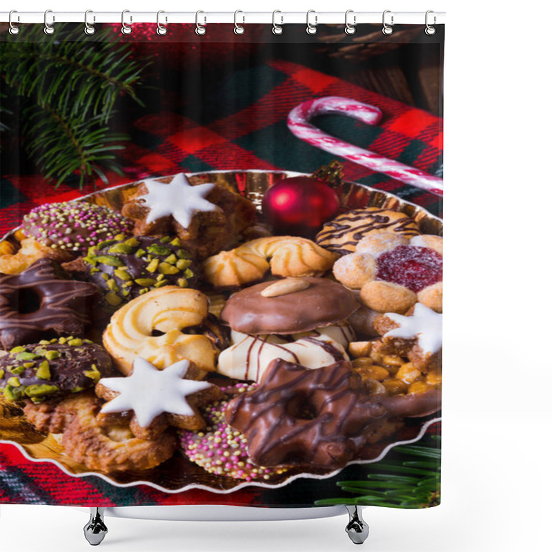 Personality  Homemade Christmas Cookies  Shower Curtains