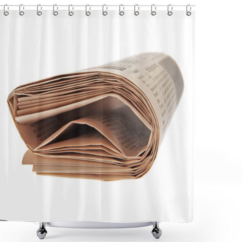 Personality  Newspaper Shower Curtains