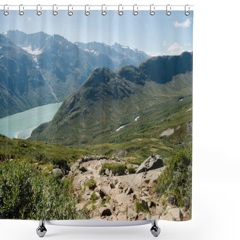 Personality  Majestic Landscape In Jotunheimen National Park, Norway Shower Curtains