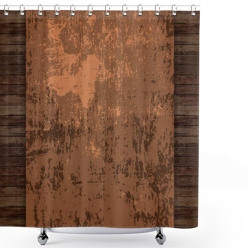 Personality  Abstract Rustic Background Vector Shower Curtains