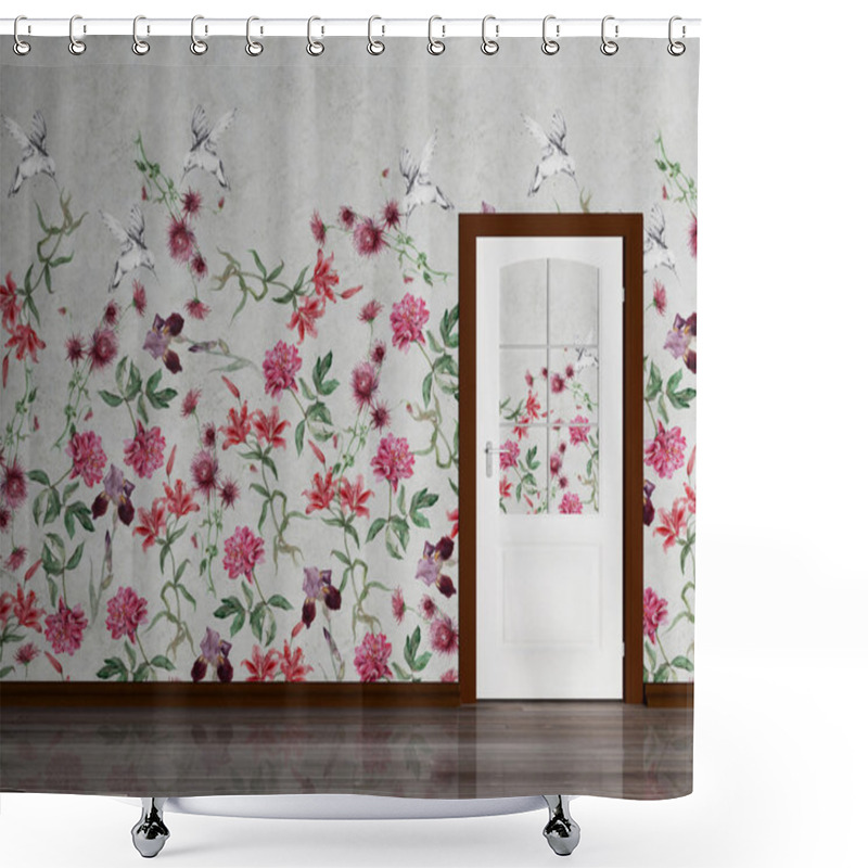 Personality  Beautiful Interior Scene Shower Curtains