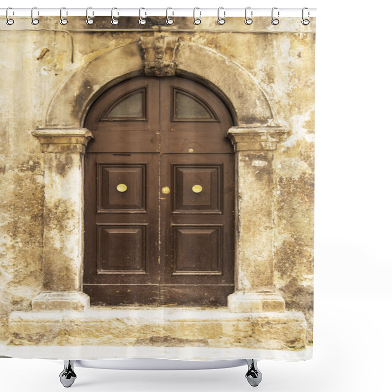 Personality  Italian Door Shower Curtains