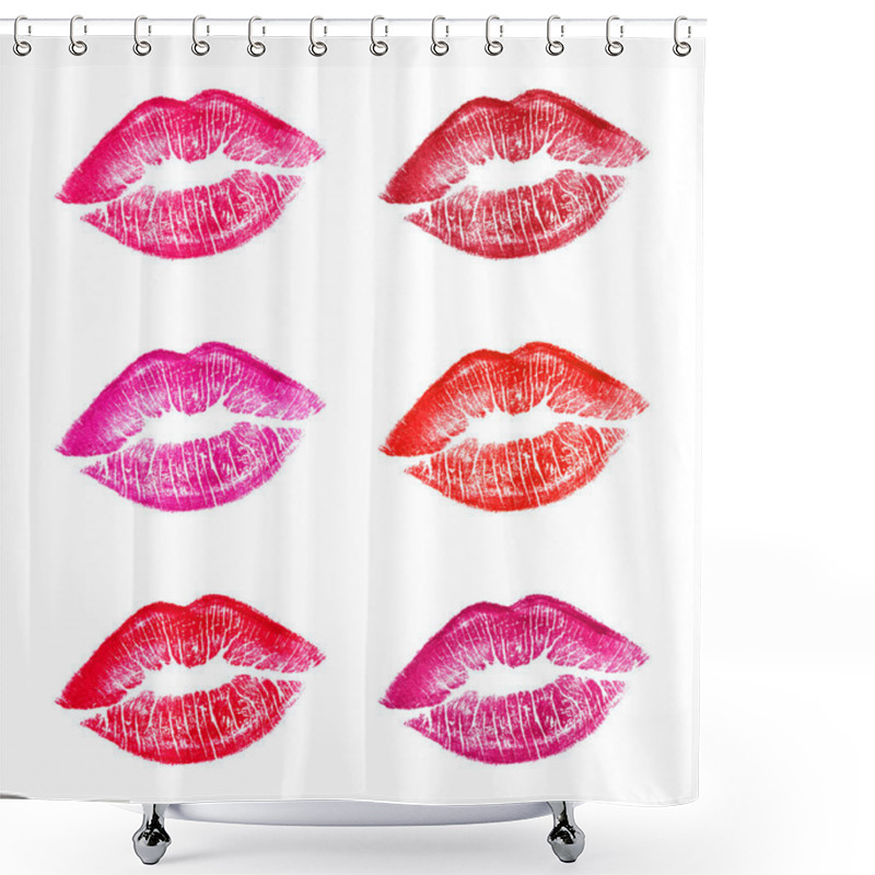 Personality  Beautiful Red Lips  Shower Curtains