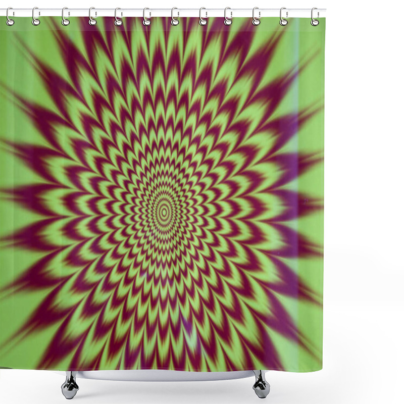 Personality  Illusion Texture Graphic Recourse Background Shower Curtains