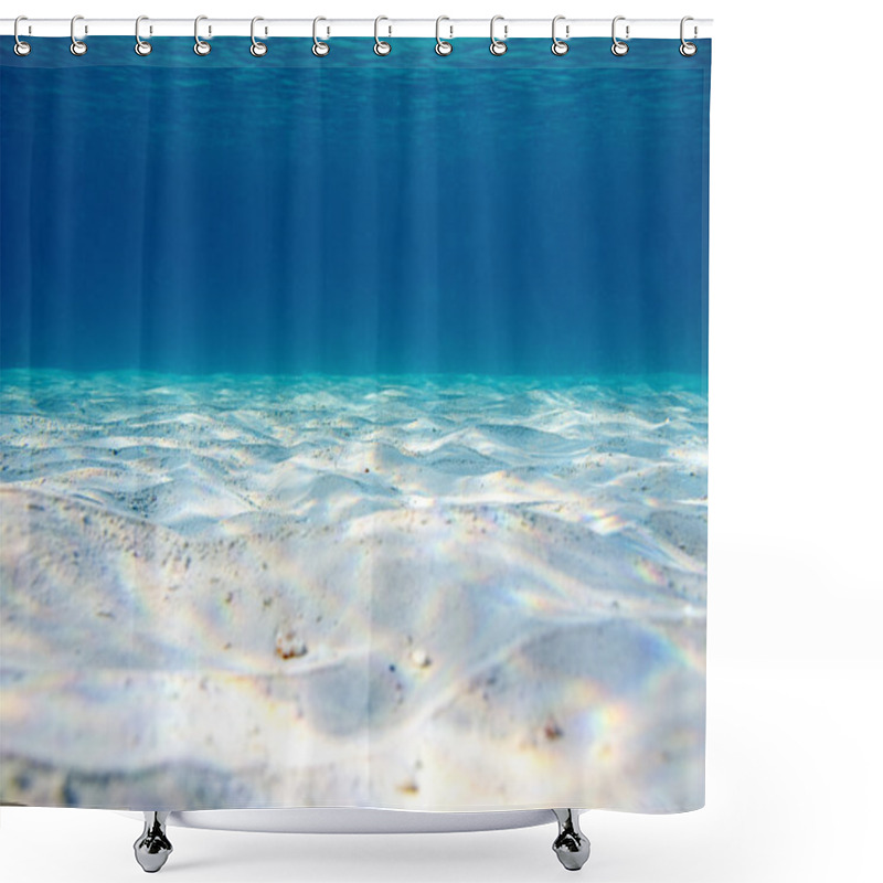 Personality  Ocean Bottom Shower Curtains