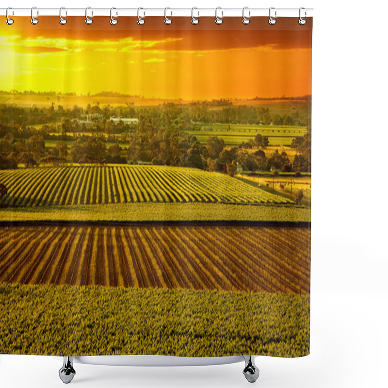 Personality  Barossa Vineyards Australia Shower Curtains