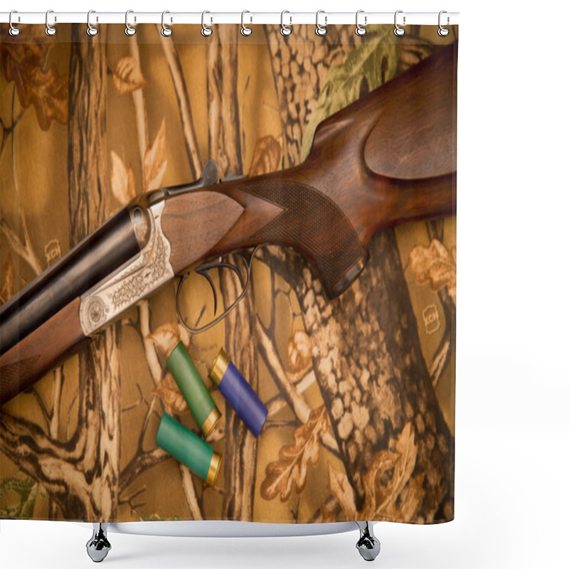 Personality  Shotgun Shower Curtains