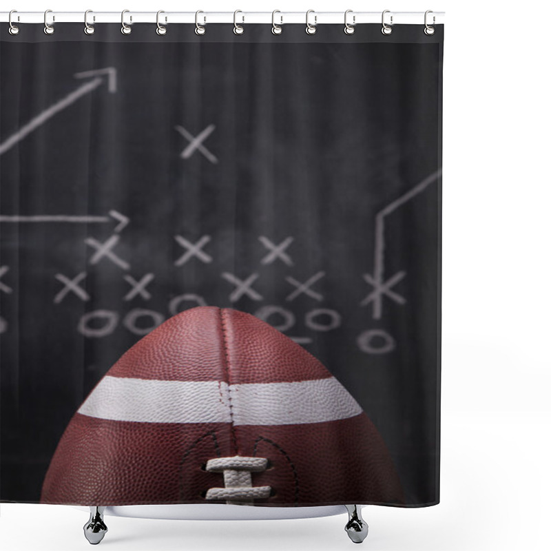 Personality  Game Day Plan Shower Curtains