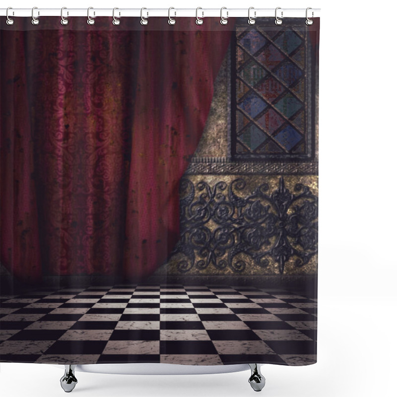 Personality  Gothic Interior Shower Curtains