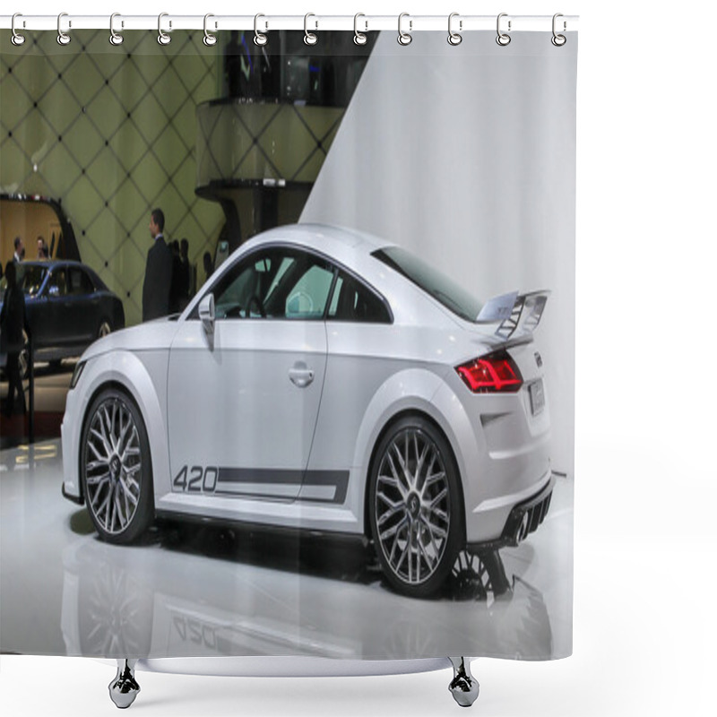 Personality  2014 ABT Sportsline Audi RS Q3 Shower Curtains