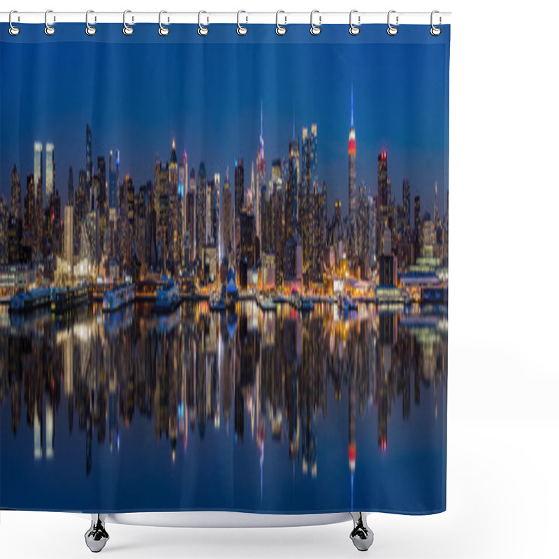 Personality  Midtown Manhattan Skyline Shower Curtains