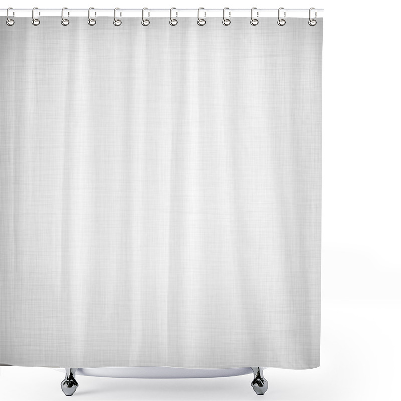 Personality  White Paper Texture Shower Curtains