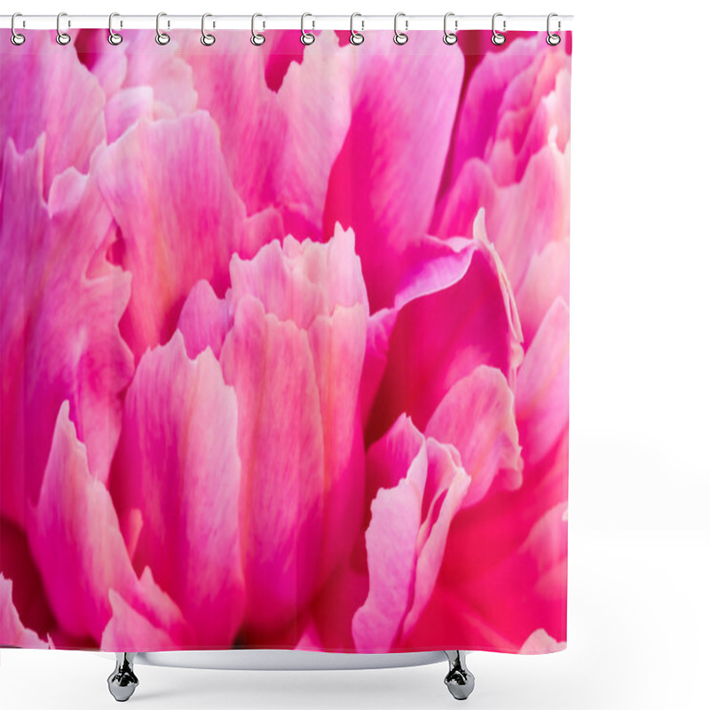 Personality  Peony Petals Shower Curtains