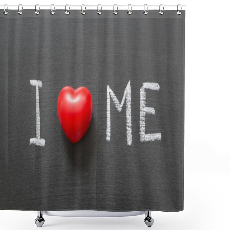 Personality  I Love Me Shower Curtains