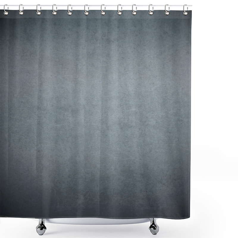 Personality  Dark Gray Felt Fabric Texture Background With Vignetted Corners Shower Curtains