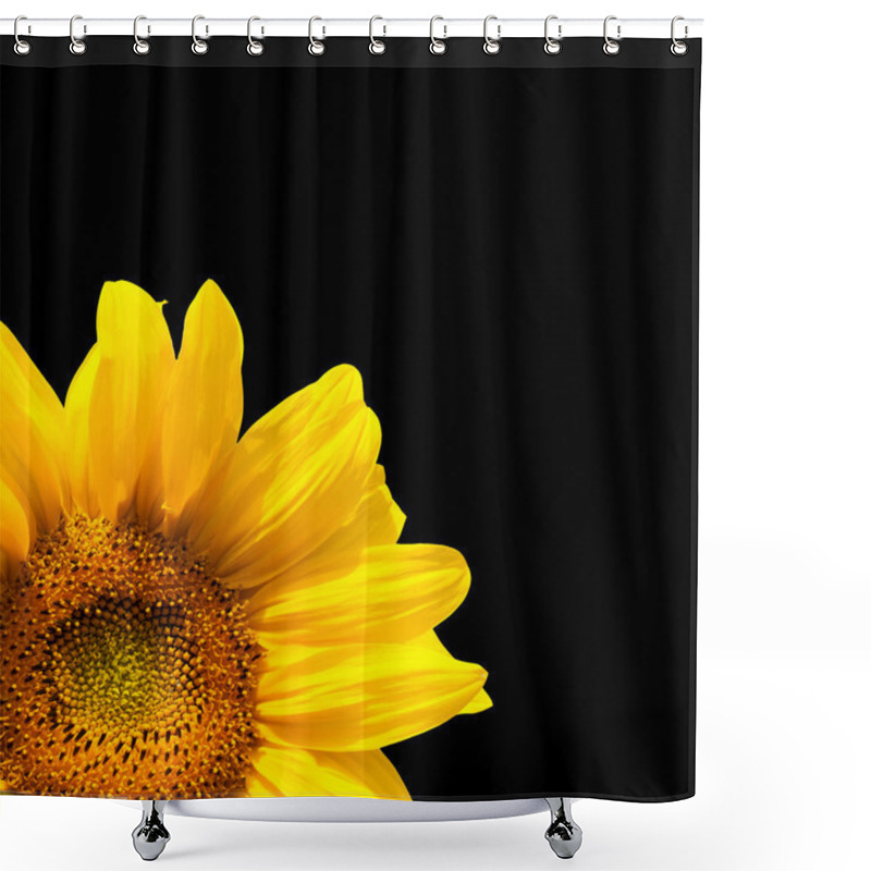 Personality  Blooming Sunflower Shower Curtains