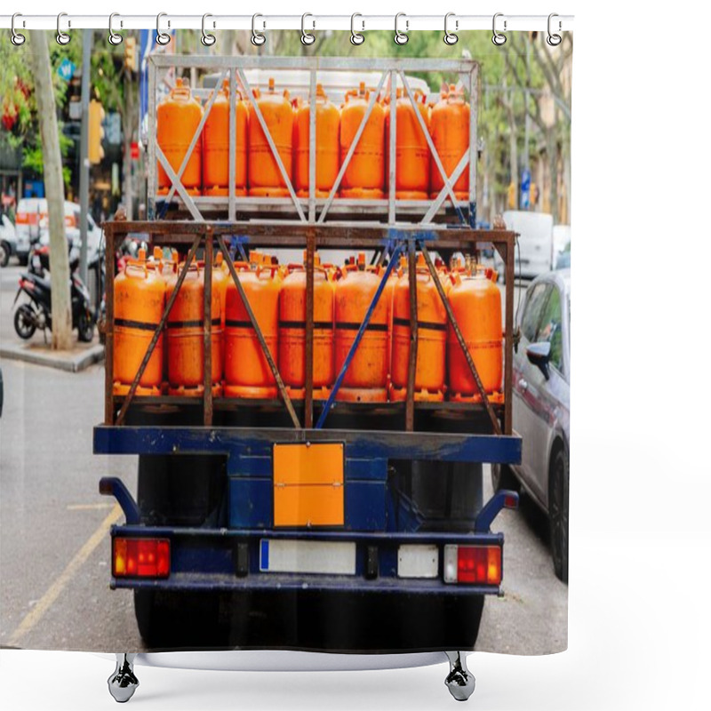 Personality  Gas Delivery. Shower Curtains