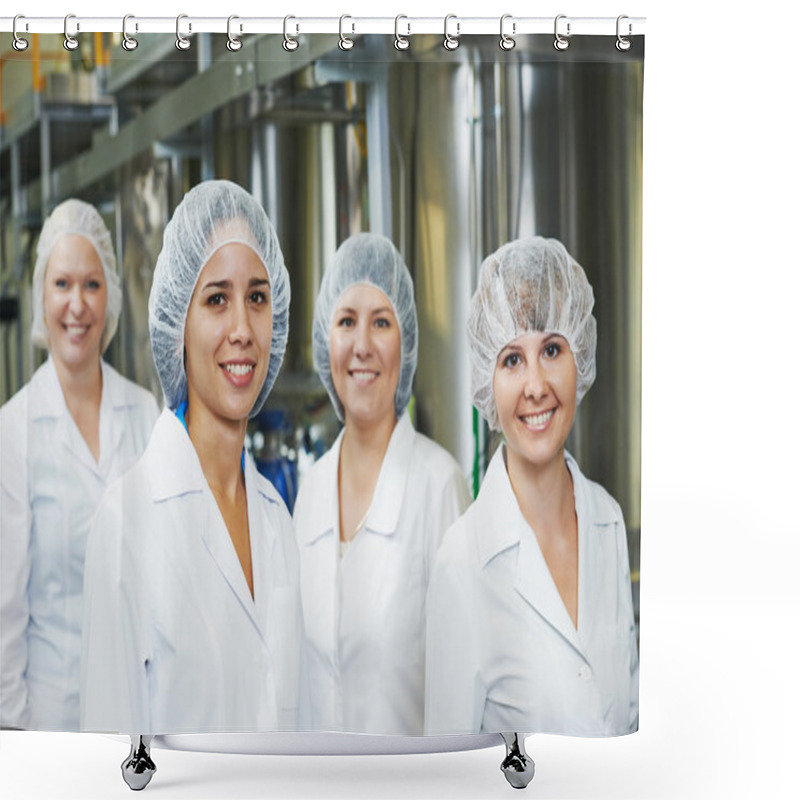 Personality  Pharmaceutical Factory Workers Shower Curtains