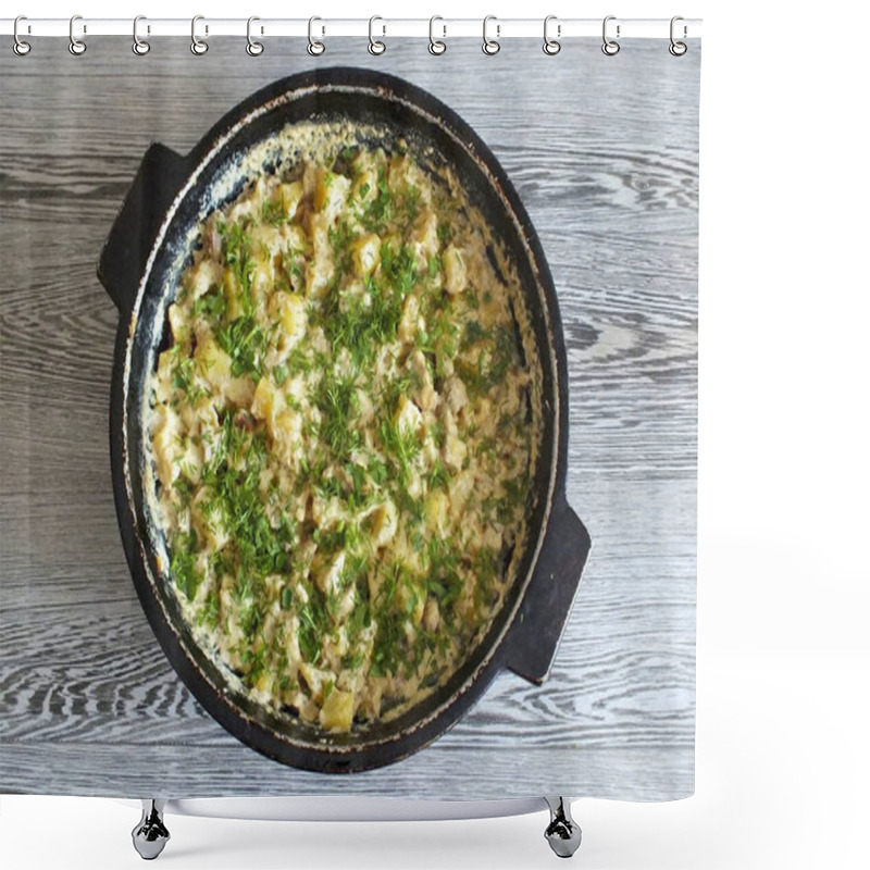 Personality  At The End Of The Time, Add The Grated Cheese, Cover, Turn Off The Heat And Stand Until The Cheese Melts. Sprinkle With Chopped Herbs Before Serving. Serve Hot. Shower Curtains