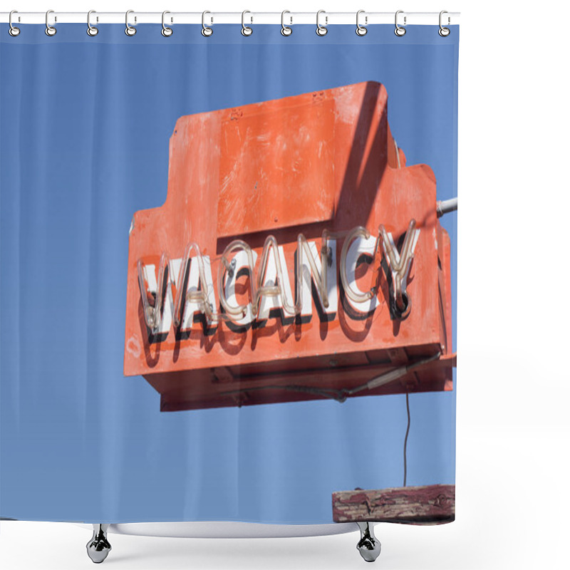 Personality  Road Side Route 66 Motel Sign Shower Curtains