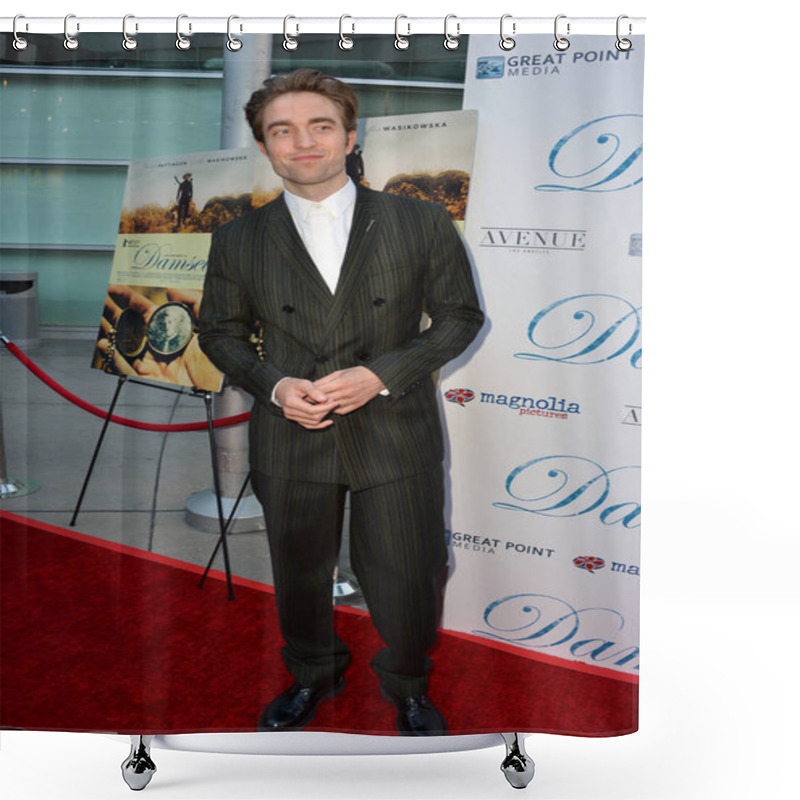 Personality  Robert Pattinson Shower Curtains