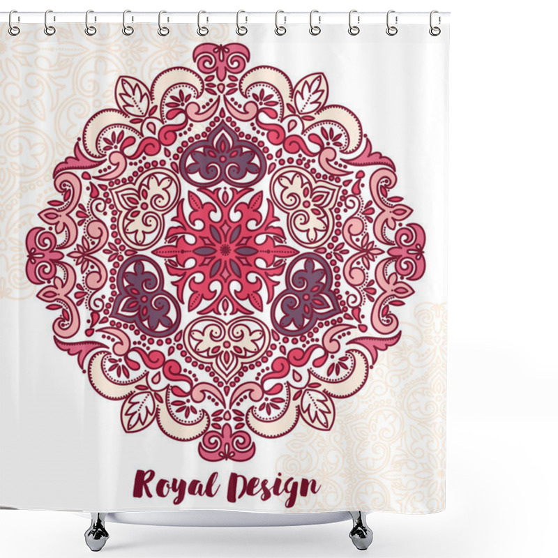 Personality  Indian Style Design Shower Curtains