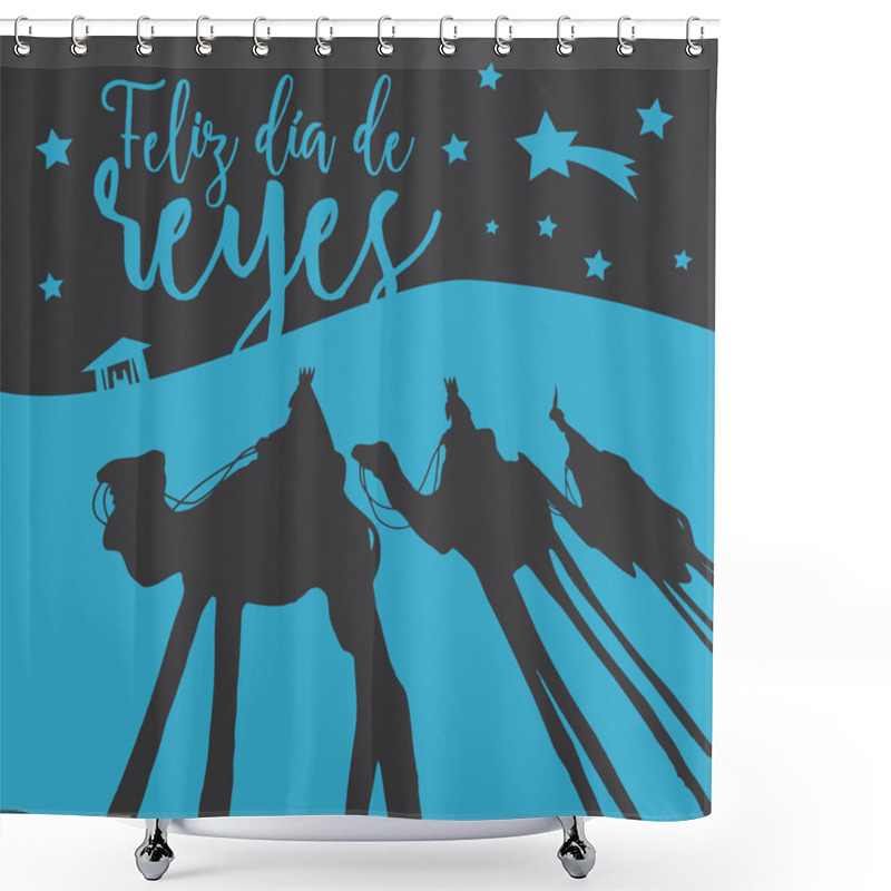 Personality   Shadows Of The Three Kings Of Orient.  Shower Curtains