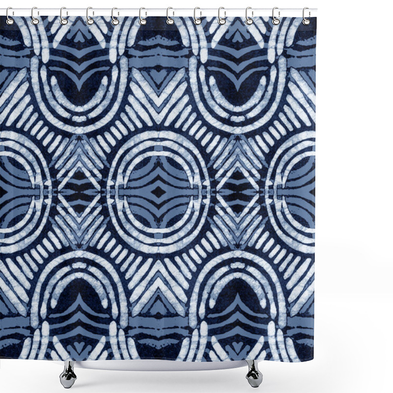 Personality  Geometry Texture Repeat Creative Modern Pattern Shower Curtains