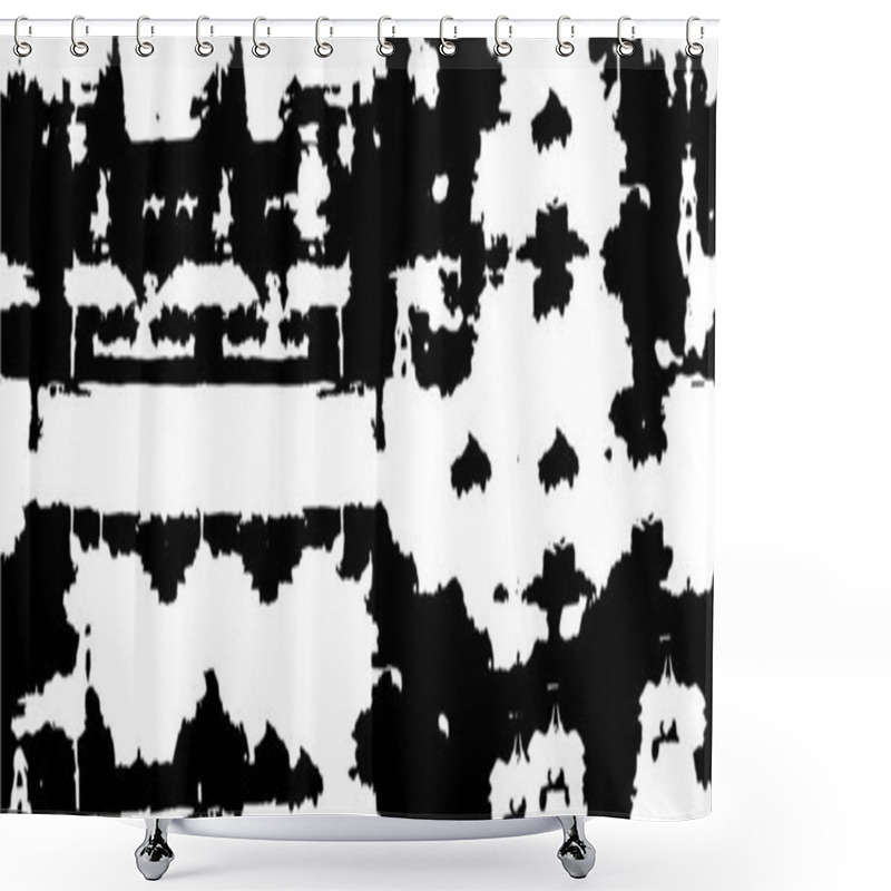 Personality  Subversive Style Dark Grungy Background Shower Curtains