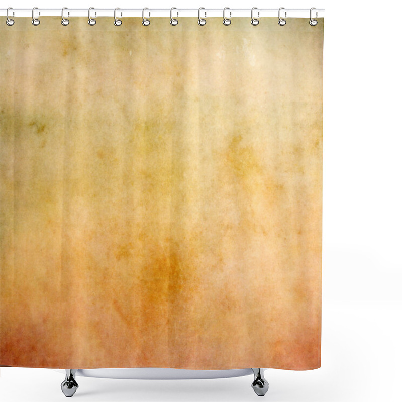 Personality  Yellow And Orange Grunge Abstract Texture For Background Shower Curtains