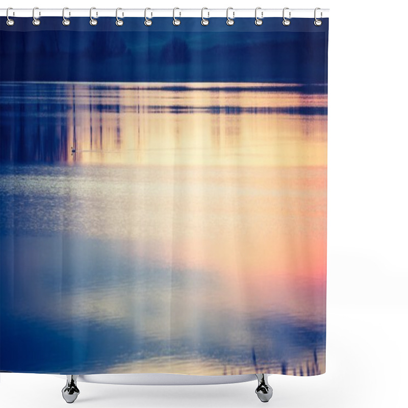 Personality  Mazury Lake District. Shower Curtains