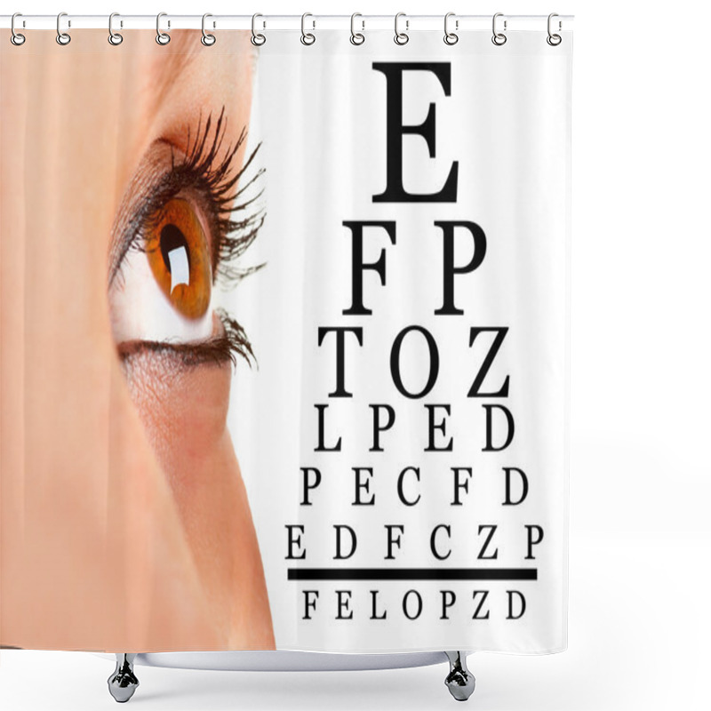 Personality  Eyesight Shower Curtains