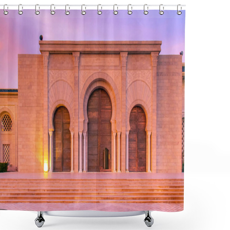 Personality  Malik Ibn Anas Mosque: A Historic Mosque In Carthage, Tunisia Shower Curtains