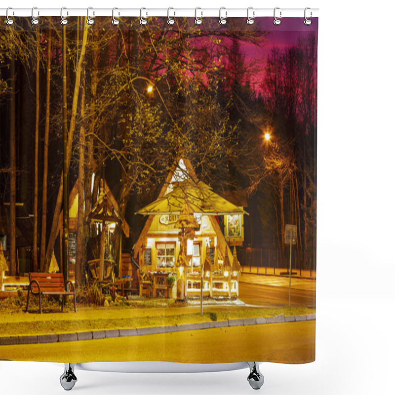 Personality  Regional Restaurant Kolibecka In Zakopane Shower Curtains