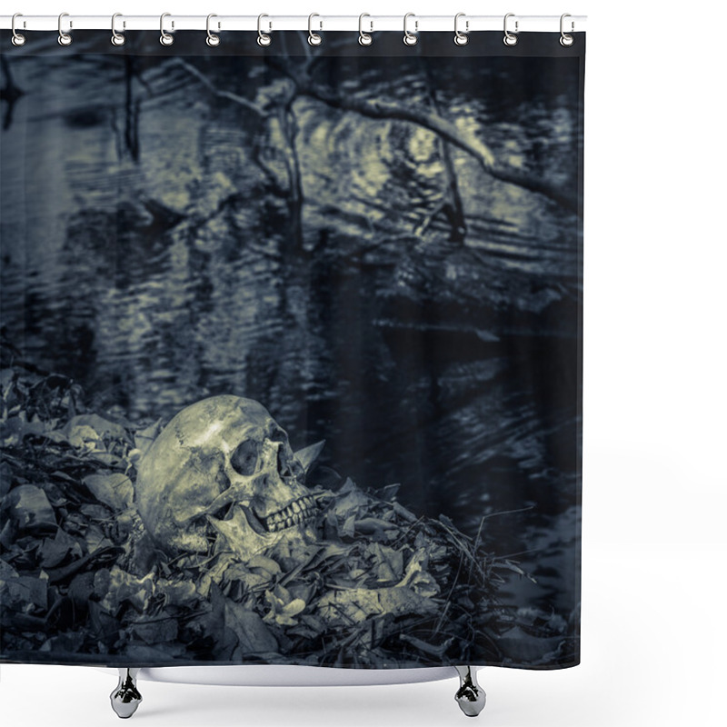 Personality  Still Life Skull Shower Curtains