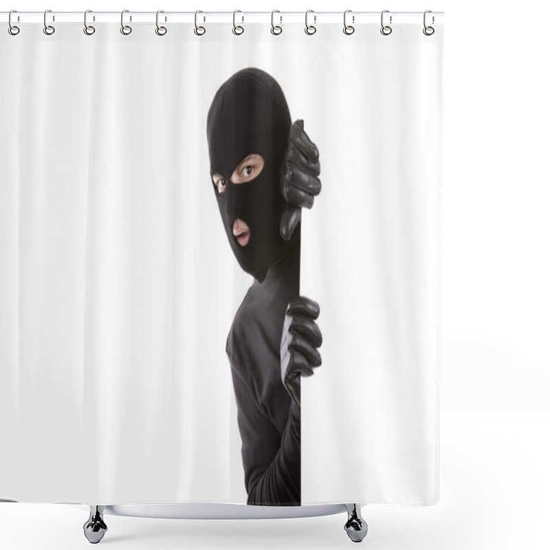 Personality  Masked Man Shower Curtains