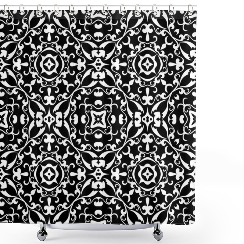 Personality  Swirly Pattern Shower Curtains