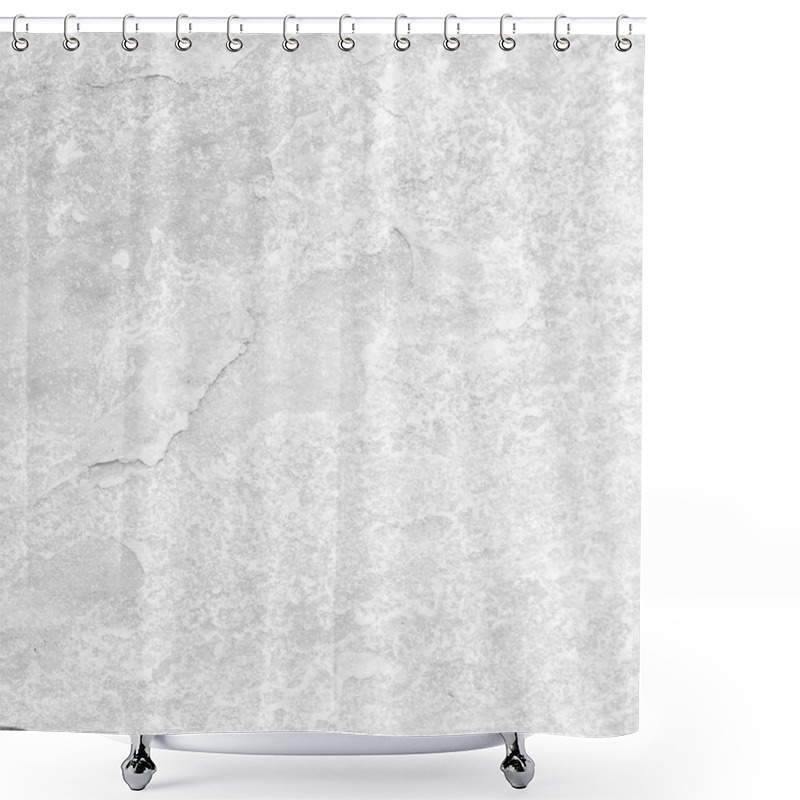 Personality  White Natural Stone Texture And Background Seamless Shower Curtains