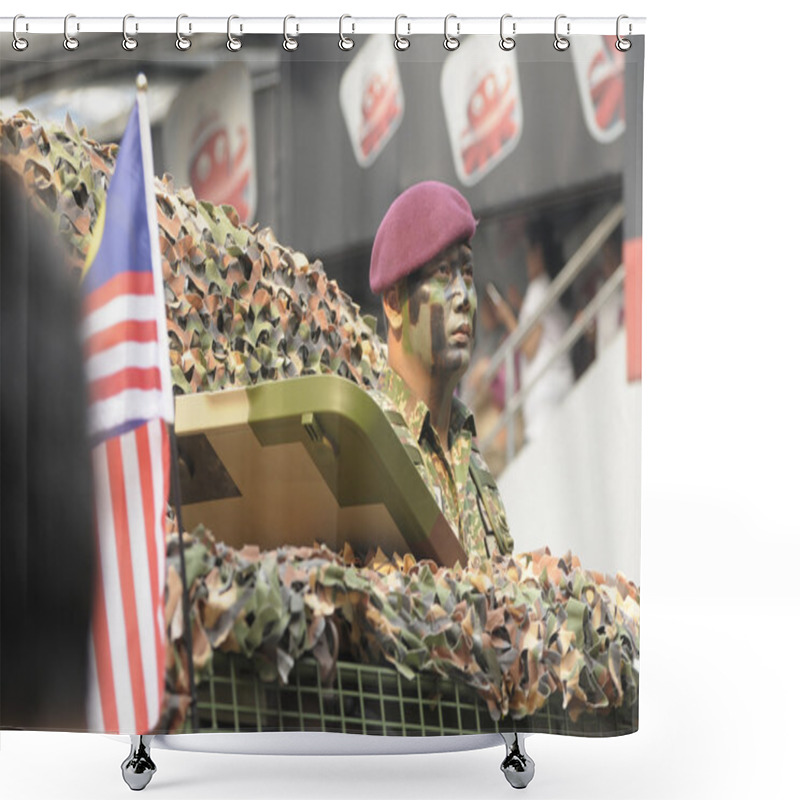 Personality  Malaysia Independence Day 58th Shower Curtains