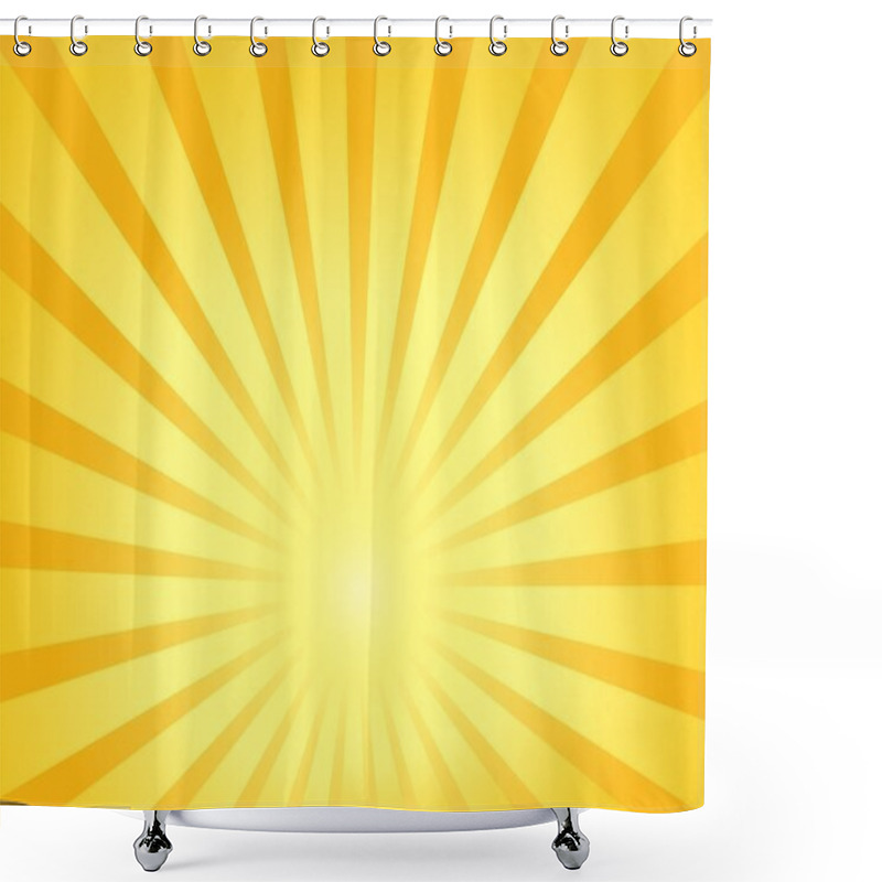 Personality  Sun Theme Abstract Background 1 Shower Curtains