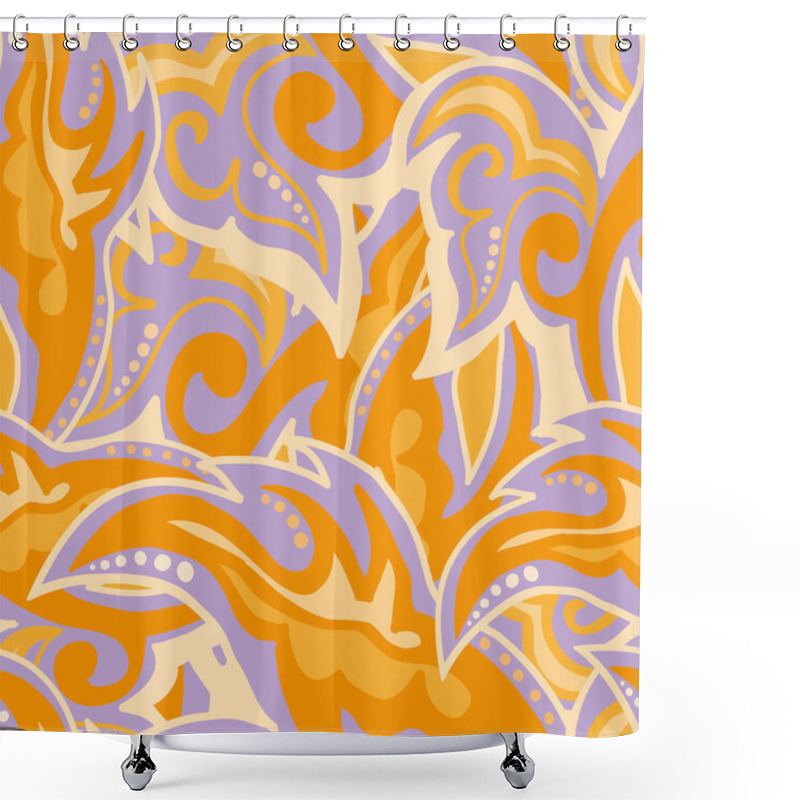 Personality  Abstract Seamless Pattern Shower Curtains