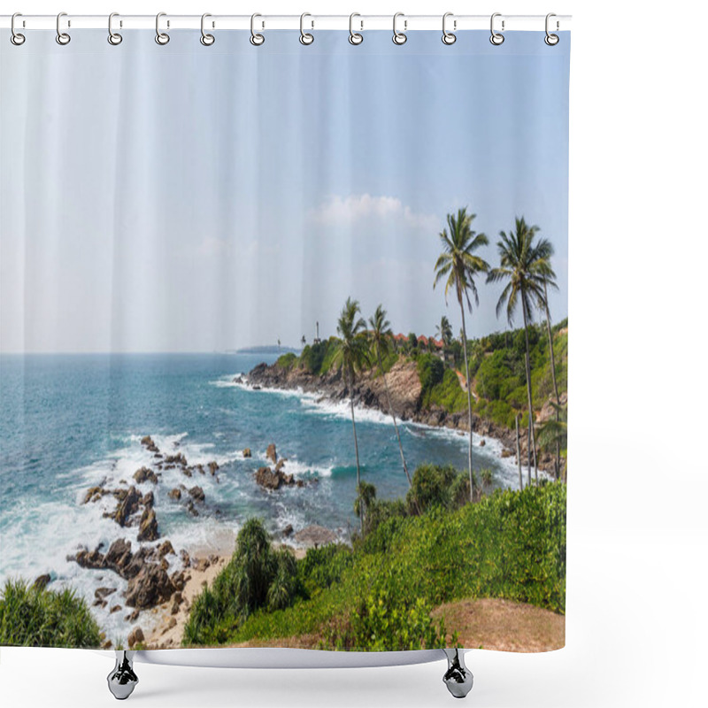 Personality  Beach Shower Curtains